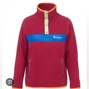 Cotopaxi Teca Fleece Pullover in Huckleberry Pie, size XS